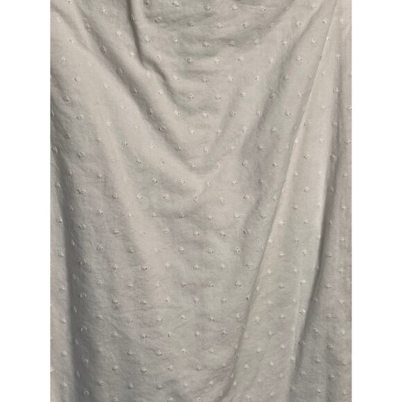 LAUREN by Ralph Lauren Women's White Eyelet Sleeveless Dress Size 8 - Picture 3 of 6